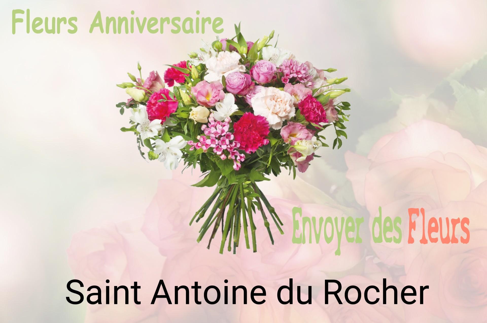 Bouquet de fleurs d’anniversaire livré à Saint-Antoine-du-Rocher